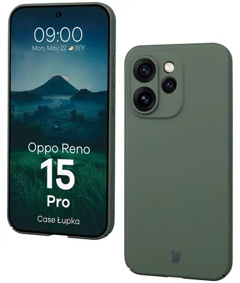 Produktbild von Handyhülle für Oppo Reno 15 Pro, Bizon Case Lupka, Grün