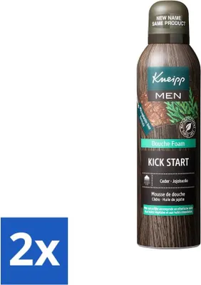 Productafbeelding van Kneipp Doucheschuim voor mannen, 200 ml - Voordeelverpakking - 2 stuks