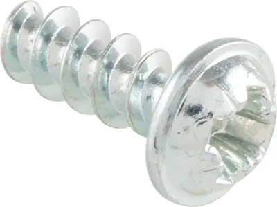 Produktbild von PLASFAST®-Schraube Flanschkopf  3.5x 10  PZ1  Stahl verzinkt-blau