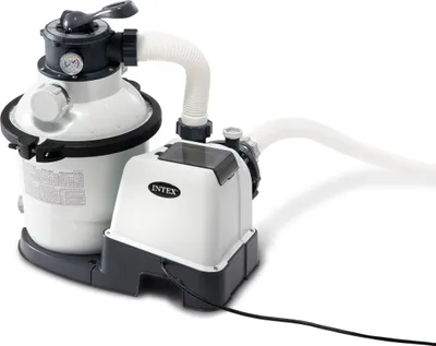 Produktbild von INTEX 26644GS - RCD Sandfilterpumpe - SX1500 (4,5m³l/hr, bis 20m³ Pool) Filterpumpe Poolfilter