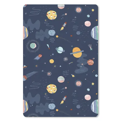 Produktbild von MuchoWow® Mauspad Mousepad Kinder - Muster - Raum 18x27 cm - Mousepads - Maus Mat - Pad - Mausunterlage