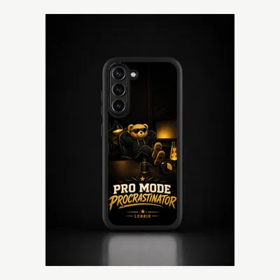 Image de Coque de protection pour Samsung S23, étui de téléphone avec motif "procrastination" – LUNØIR ©