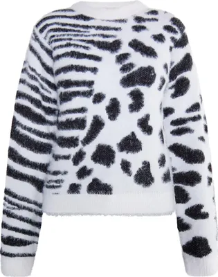 Image de Pull SWIRLY pour femmes - blanc, XL