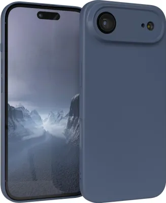 Produktbild von EAZY CASE - TPU Hülle für Apple iPhone Air, TPU Case stoßfeste Handyhülle, weiches Cover mit Kameraschutz, Silikonhülle in Dunkelblau