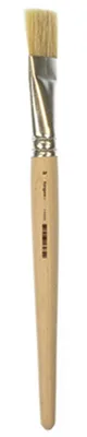 Image de kangaro K-840320 kangaro Pinceau à poils, plat, taille 20, bois non verni