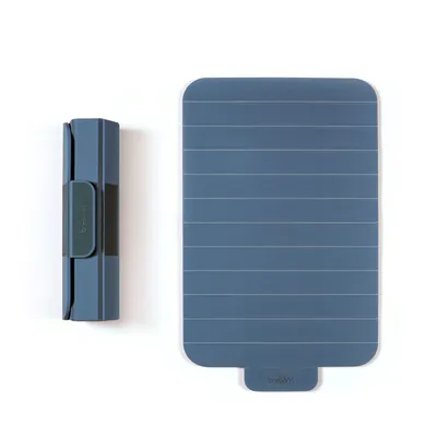 Immagine prodotto di Trebonn Roll Ausrollbares Schneidebrett blaugrau, 39 x 24 cm