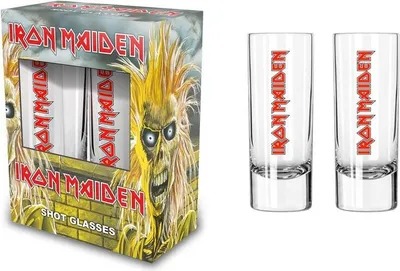 Produktbild von Iron Maiden Schnapsglas-Set Iron Maiden klar Standard