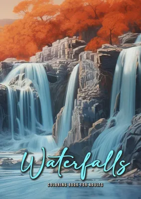 Produktbild von Wasserfall Malbuch für Erwachsene