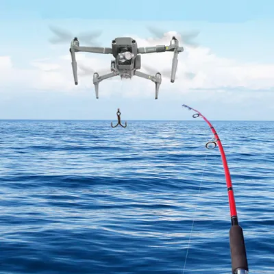 Zdjęcie produktu dla DJI Mavic 2 Pro / Zoom Drone Thrower Device Lekki system kropli powietrza Zdalna dostawa awaryjne ratownictwo prezent ślubny szary