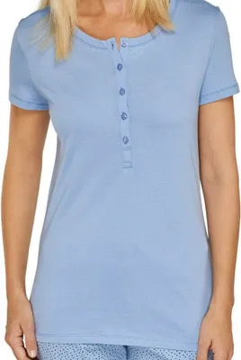Produktbild von Schiesser Damen Schlafanzugoberteil / T-Shirt Gr. 34