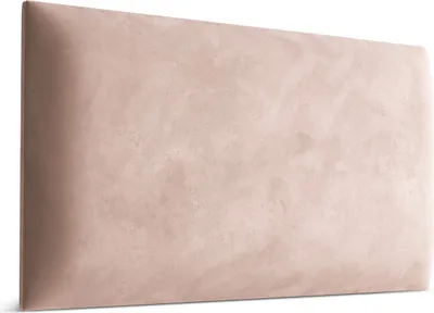 Produktbild von Muralo Polsterpaneel WANDKISSEN Wandpolster Bettkopfteil Wandpaneel Magic Velvet Puderrosa 50 cm x 30 cm