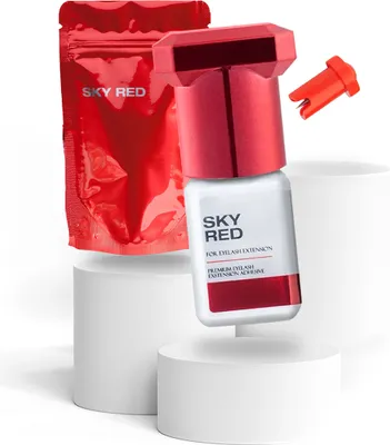 Produktbild von Wimpernkleber für Wimpernverlängerung Wimpern Lashes von SKY Glue, SKY Red