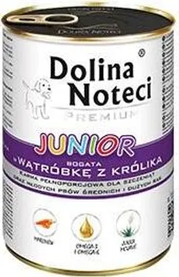 Produktbild von Dolina Noteci Junior Leber 400g Kaninchen