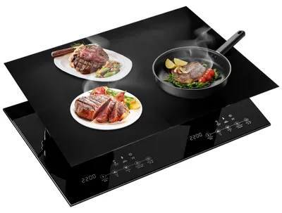 Herdabdeckplatte Silikon 63x51 cm hitzebeständig bis 230°C
