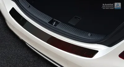 Produktbild von Schutzleiste für die Kofferraumkante Mercedes CLS-Klasse 2014- (C218, Rotcarbon)