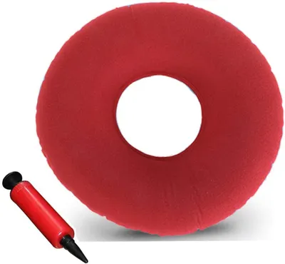 Produktbild von Donut Sitzkissen Orthopädische Ringkissen für Hämorrhoidenschmerzen, Ischiasnerv, Bettwunden, Schwangerschaft Steißbein Schmerzen