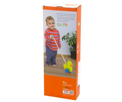 Produktbild von Viga 50961 Schiebespielzeug - Ente