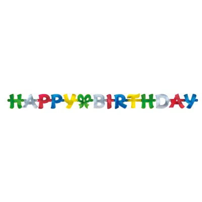 Obrázok produktu pre Grußkette 150x11cm Happy Birthday