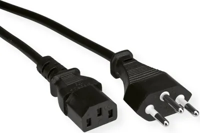 Immagine prodotto di Cavo di rete VALUE da T12 a C13, nero, 3 m