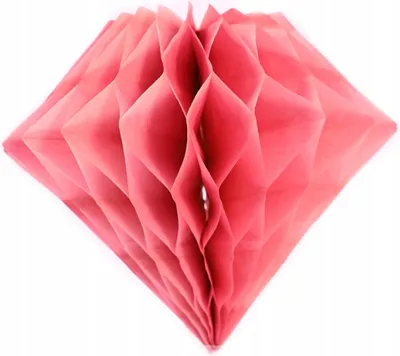 Produktbild von Papierrosette Diamant 30cm - Elegante Hängedeko für Partys & Hochzeiten - Farbwahl