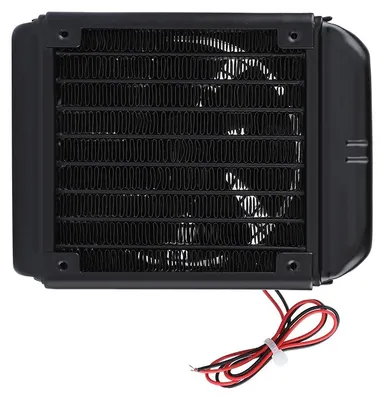 Image de Ventilateur pour échangeur thermique à 8 tubes de 90 mm : dissipation thermique plus rapide, ventilateur pour radiateur à refroidissement par eau