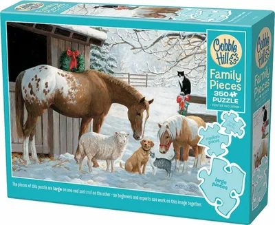 Obrázek produktu pro Puzzle 350 Zaśnieżone podwórko 112689