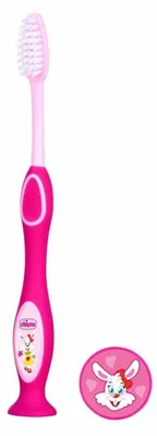 Image de Brosse à dents Chicco Milk Rose 3-6 ans