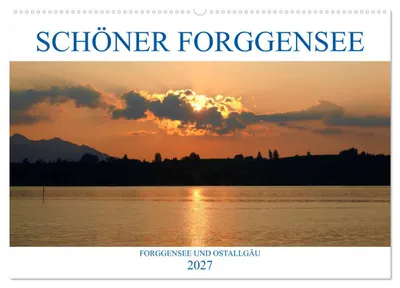 Produktbild von Schöner Forggensee (Wandkalender 2027 DIN A2 quer), CALVENDO Monatskalender