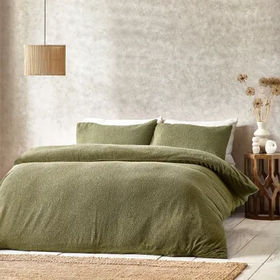 Produktbild von Yard - Strukturiert - Bettwäsche-Set, Bouclé RV3239 (Kingsize) (Oliv)