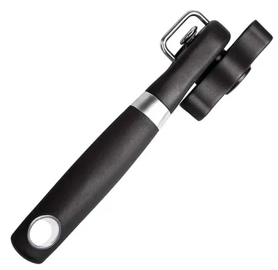 Produktbild von Sicherheits Dosenöffner Edelstahl Seitenschneidender Can Opener mit Glattem Rand Ergonomischer Rutschfester Griff für Küche Camping Haushalt