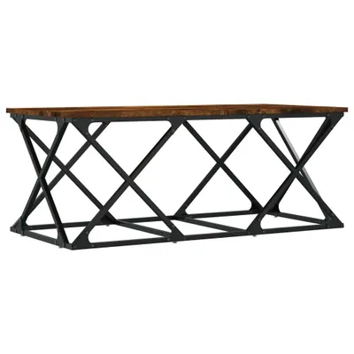 Zdjęcie produktu dla Stolik kawowy, przydymiony dąb, 100x49x40 cm