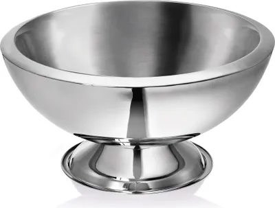 Produktbild von Champagnerkühler, Ø 43 cm, Höhe 22,5 cm, 15 ltr., doppelwandig, Chromnickelstahl
