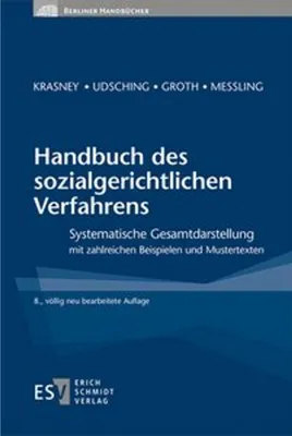 Obrázek produktu pro Handbuch des sozialgerichtlichen Verfahrens