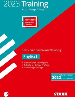 Produktbild von STARK Training Abschlussprüfung Realschule 2023 - Englisch - BaWü (Abschlussprüfungen)