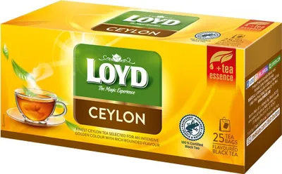 Image de Thé noir Loyd Ceylon, 25 sachets