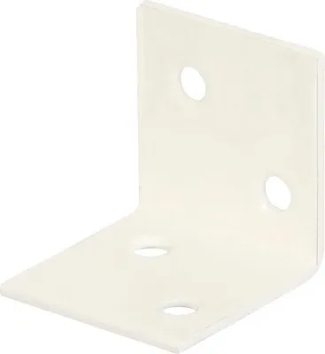 Produktbild von Breitwinkel 30x30x30 mm weiß kunststoffbeschichtet 1 Stück