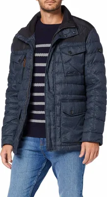 Produktbild von 26145 Camel Active, ,  Herren Winterjacke, warm gefütterte Steppjacke, marineblau, 58