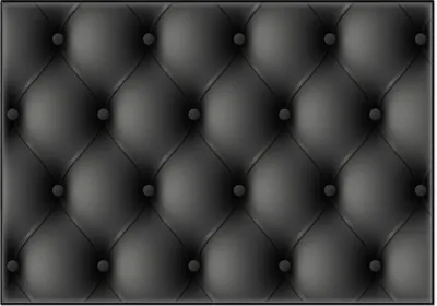 Produktbild von Wallario Wandbild Schwarze Ledertür, Größe: 70,30 x 100,30 cm, Poster mit schwarzem Aluminiumrahmen