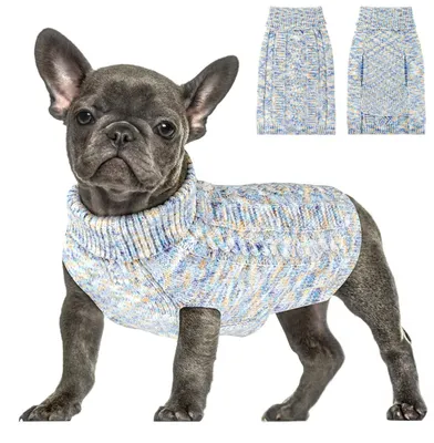 Immagine prodotto di Maglione per cani di piccola taglia, con colletto a girocollo