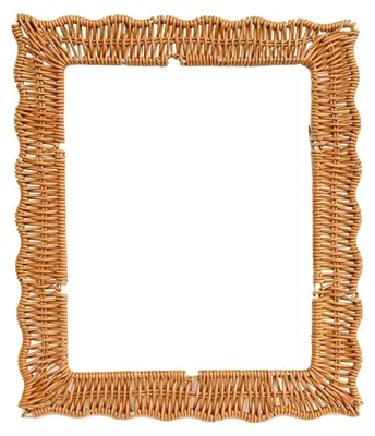 Productafbeelding van Omgoods - Kunstrotan Fotolijst - Handgeweven Decoratie voor Woonkamer 16,5 x 21,5 cm