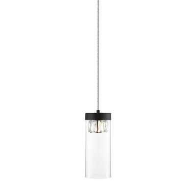 Produktbild von ZUMALINE Hängeleuchte 14x E14 schwarz verchromt NIRA MD3523-14L-EBCN