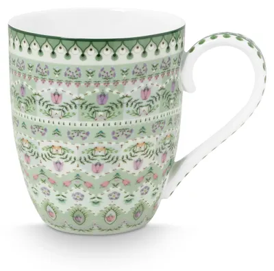 Produktbild von Pip Studio Henkelbecher Lily & Lotus Moon Delight Light Green (XL)