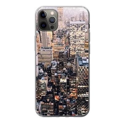 Produktbild von MuchoWow® Handyhülle Schutzhülle Hülle für iPhone 13 Pro Max New York - NYC - Amerika Silikon Softcase Handy Hülle - Mobiltelefon