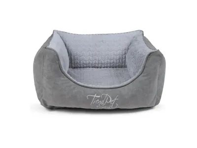 Immagine prodotto di TrendPet VitaBed Style letto ortopedico per cani grigio (60x50x30cm)