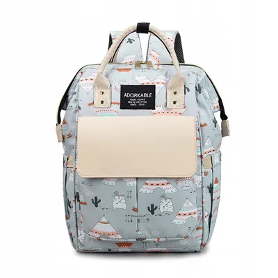 A product shot of a backpack.