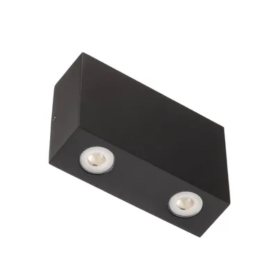 Produktbild von Eckige Außenwandleuchte Henor mit 4 LEDs