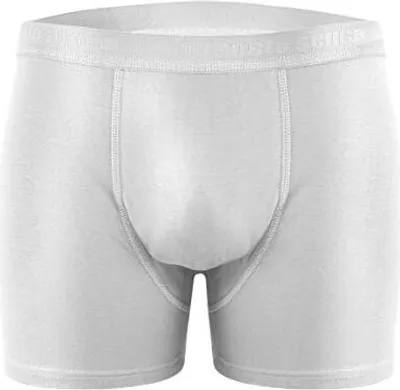 Produktbild von Sesto Senso Herren Boxershorts Cougar Unterwäsche Unterhose Männer Trunks - Weiß - L