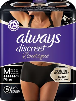 Image de always Inkontinenzhosen discreet Boutique M Größe M, 9 St.