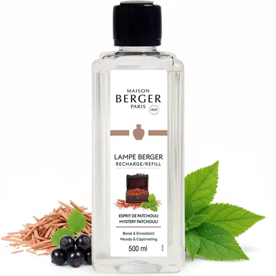 Immagine prodotto di LAMPE BERGER – Ricarica Lampada Catalitica “Esprit de Patchouli” – 500 ml