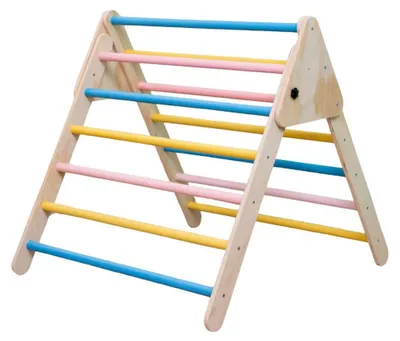 Obrázek produktu pro Buxibo dřevěná prolézačka, příroda - Montessori hračka - 74 x 60 cm - příroda